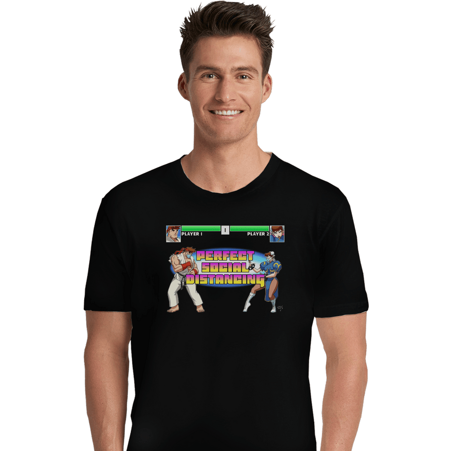 Shirts Premium Shirts, Unisex / Small / Black Street COVID Fighter