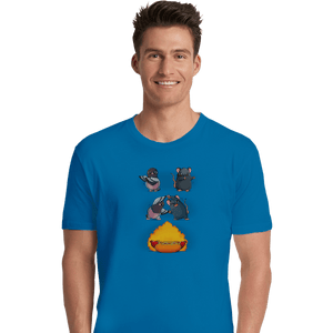 Secret_Shirts Premium Shirts, Unisex / Small / Sapphire Hot Dog Fusion