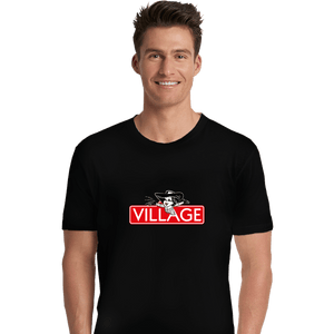 Shirts Premium Shirts, Unisex / Small / Black Villageopoly