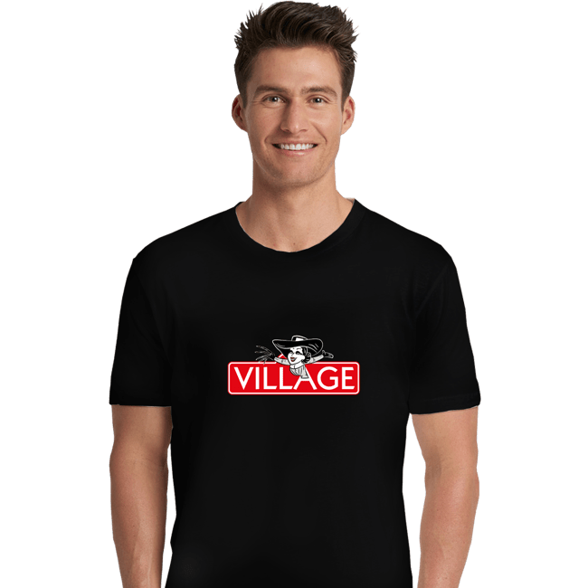 Shirts Premium Shirts, Unisex / Small / Black Villageopoly