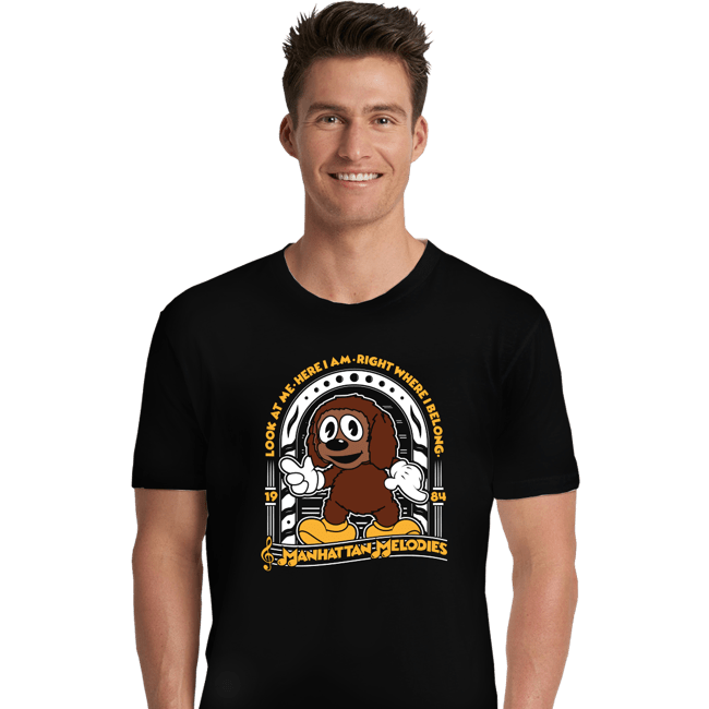 Shirts Premium Shirts, Unisex / Small / Black Rowlf Melodies