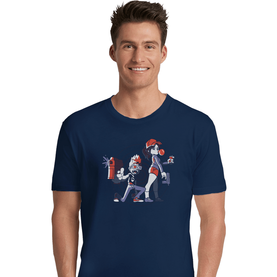 Shirts Premium Shirts, Unisex / Small / Navy Zombie Neighbors