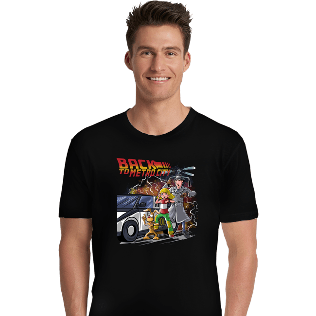Daily_Deal_Shirts Premium Shirts, Unisex / Small / Black Back To Metro City