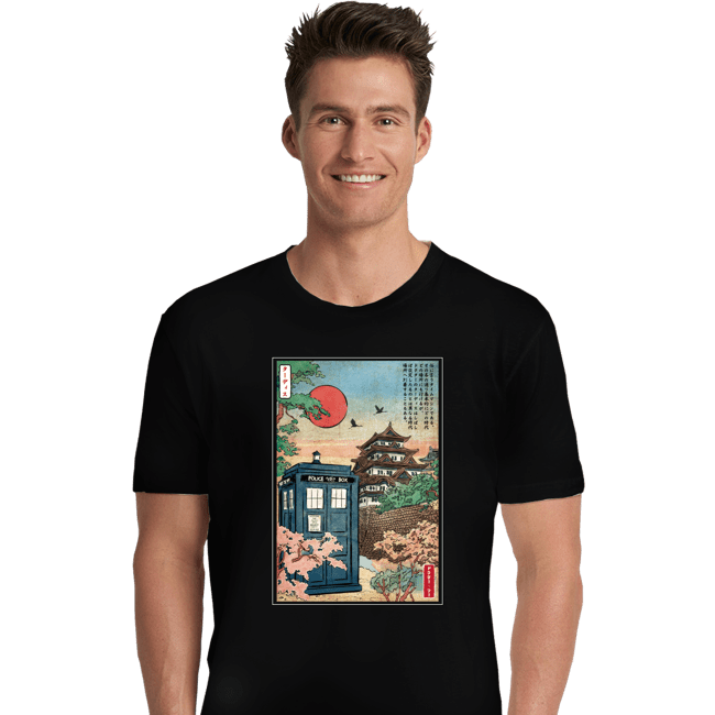 Daily_Deal_Shirts Premium Shirts, Unisex / Small / Black The Tardis In Japan