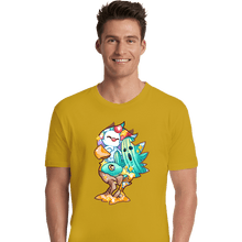 Load image into Gallery viewer, Shirts Premium Shirts, Unisex / Small / Daisy Magical Silhouettes - Chocobo
