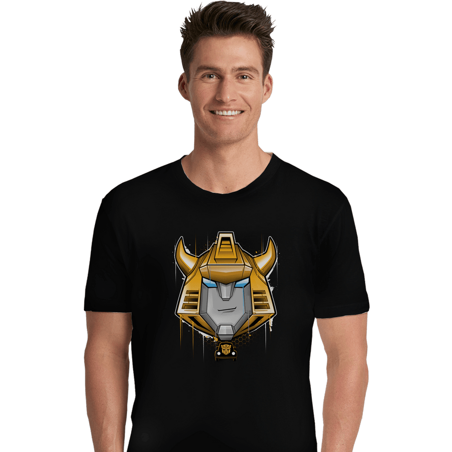 Shirts Premium Shirts, Unisex / Small / Black Bumblebee