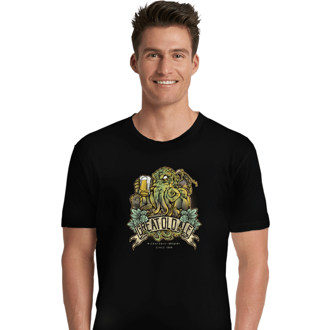 Secret_Shirts Premium Shirts, Unisex / Small / Black Miskatonic Brewery...