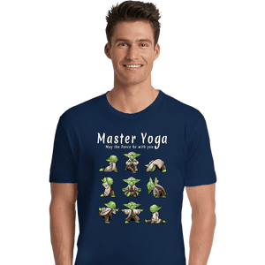 Secret_Shirts Premium Shirts, Unisex / Small / Navy Master Yoga!