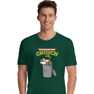 Shirts Premium Shirts, Unisex / Small / Forest Teenage Mutant Ninja Grouch