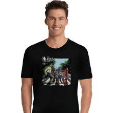 Load image into Gallery viewer, Shirts Premium Shirts, Unisex / Small / Black The Heroes
