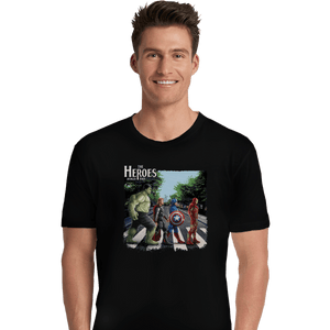 Shirts Premium Shirts, Unisex / Small / Black The Heroes