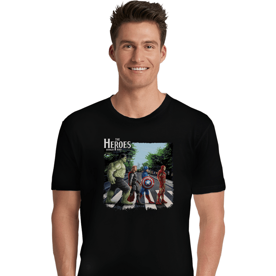 Shirts Premium Shirts, Unisex / Small / Black The Heroes
