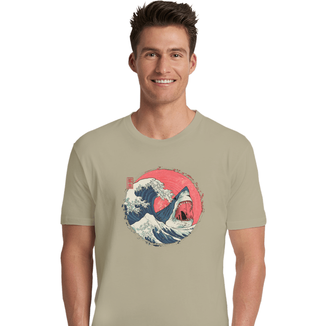 Daily_Deal_Shirts Premium Shirts, Unisex / Small / Natural The Great Shark