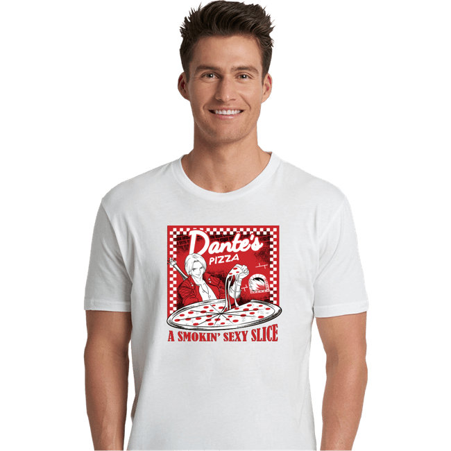 Shirts Premium Shirts, Unisex / Small / White Sexy Slice