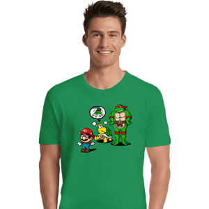 Secret_Shirts Premium Shirts, Unisex / Small / Irish Green Turtle Big Bro