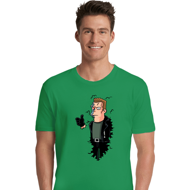 Secret_Shirts Premium Shirts, Unisex / Small / Irish Green I'll Be Back!