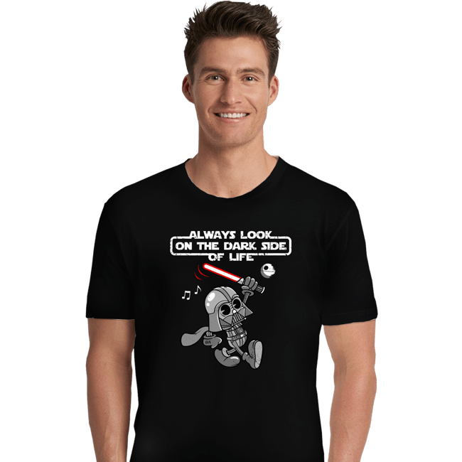 Daily_Deal_Shirts Premium Shirts, Unisex / Small / Black The Dark Side Of Life