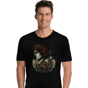 Shirts Premium Shirts, Unisex / Small / Black Emblem Of The Lion