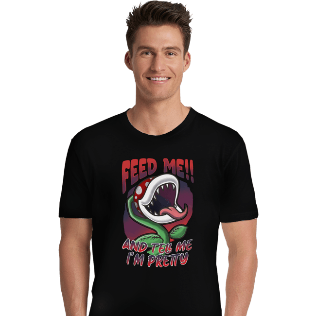 Secret_Shirts Premium Shirts, Unisex / Small / Black Piranha