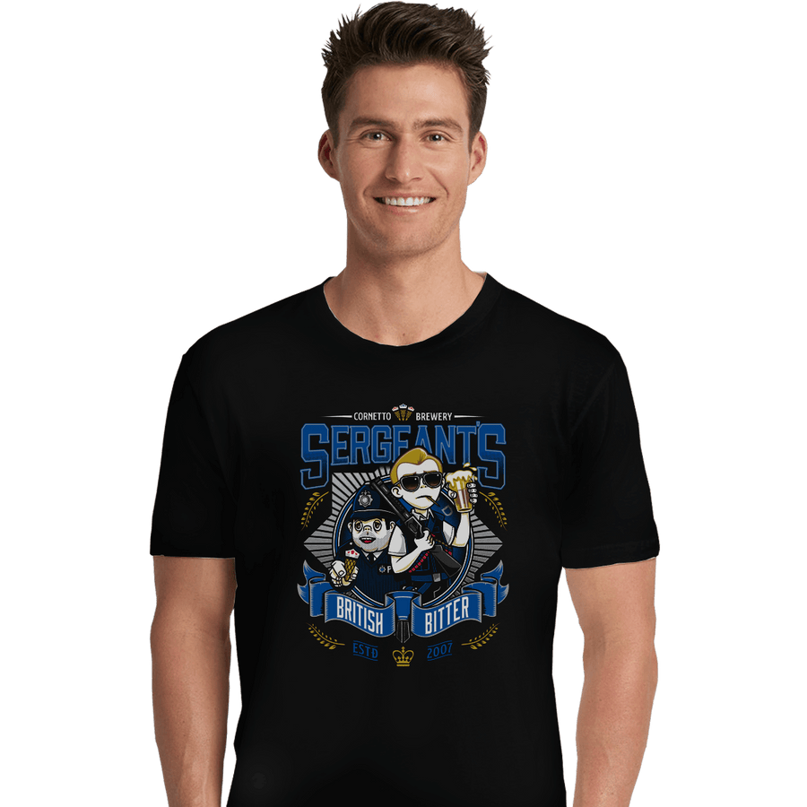 Shirts Premium Shirts, Unisex / Small / Black Sergeant's British Bitter