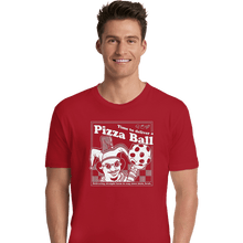Load image into Gallery viewer, Daily_Deal_Shirts Premium Shirts, Unisex / Small / Red Pizza Ball
