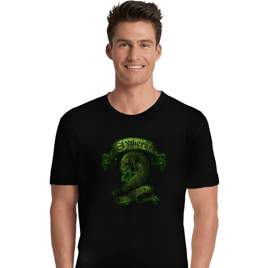 Shirts Premium Shirts, Unisex / Small / Black Slytherin