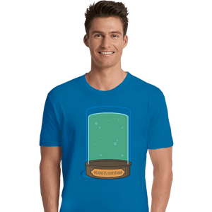 Shirts Premium Shirts, Unisex / Small / Sapphire Empty Jar