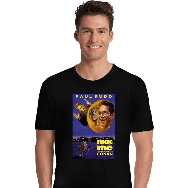 Daily_Deal_Shirts Premium Shirts, Unisex / Small / Black Mac And Me And Conan