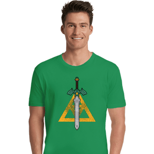 Daily_Deal_Shirts Premium Shirts, Unisex / Small / Irish Green The Sword