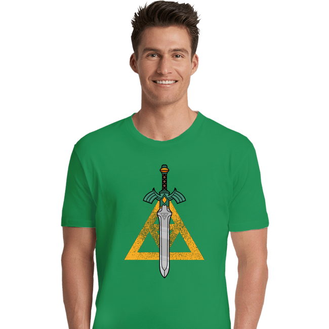 Daily_Deal_Shirts Premium Shirts, Unisex / Small / Irish Green The Sword