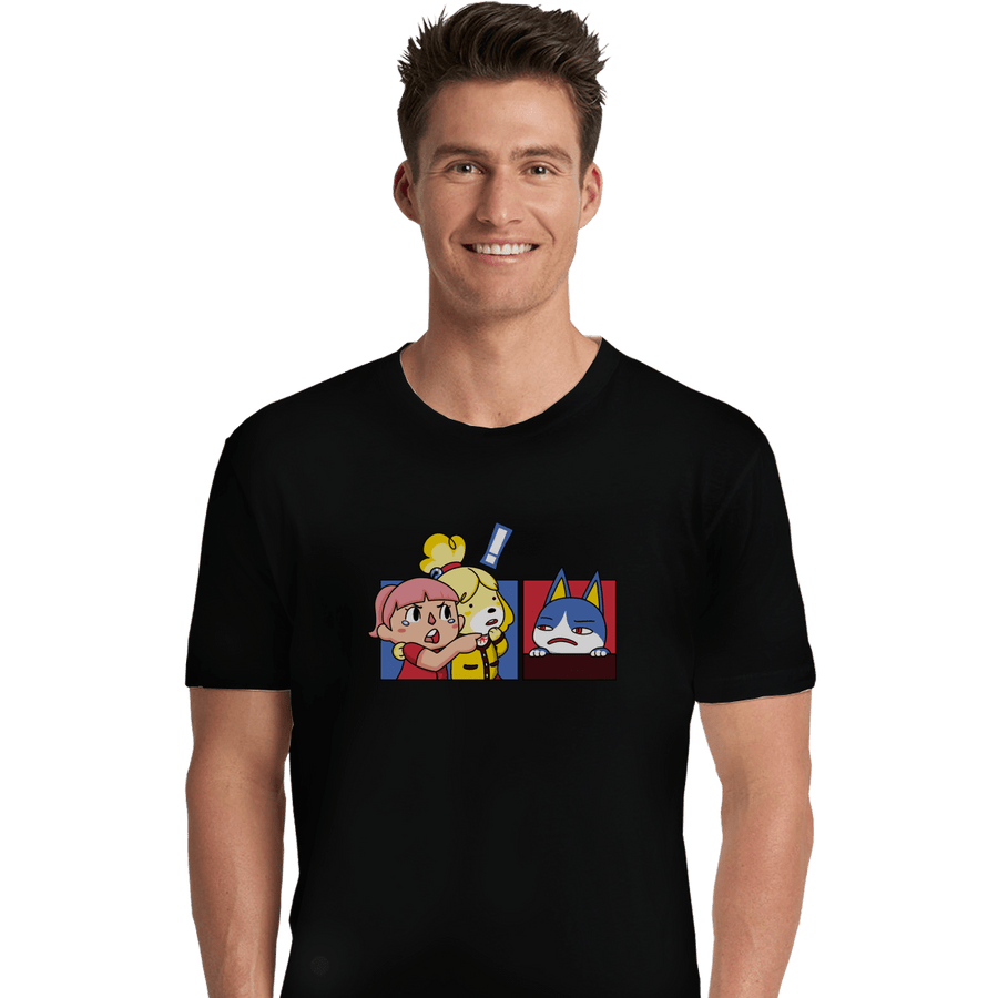 Shirts Premium Shirts, Unisex / Small / Black Meme Crossing