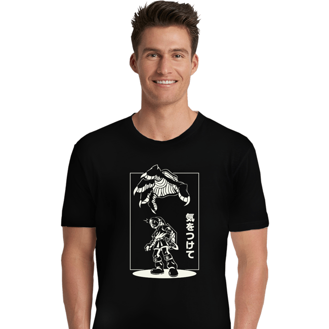 Daily_Deal_Shirts Premium Shirts, Unisex / Small / Black Threat From Above