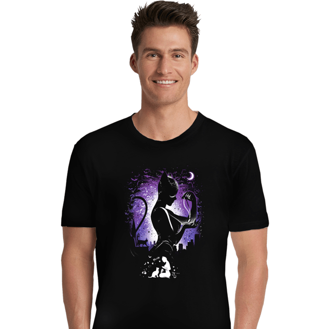 Shirts Premium Shirts, Unisex / Small / Black The Cat