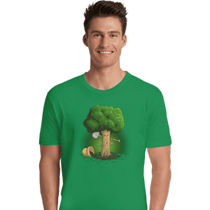 Shirts Premium Shirts, Unisex / Small / Irish Green Plant A Tree