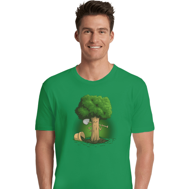 Shirts Premium Shirts, Unisex / Small / Irish Green Plant A Tree
