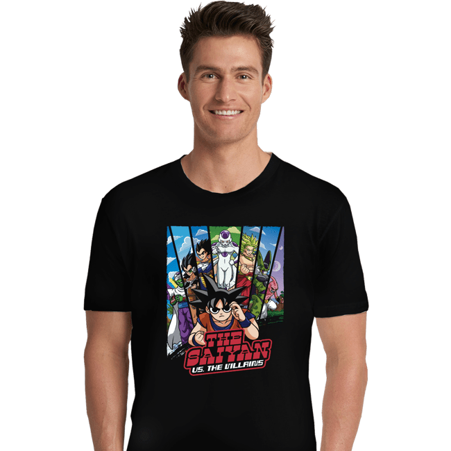 Secret_Shirts Premium Shirts, Unisex / Small / Black The Saiyan V The Villains