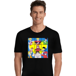 Secret_Shirts Premium Shirts, Unisex / Small / Black Anime Heart Of A 90s Kid