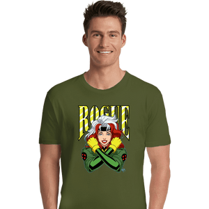 Daily_Deal_Shirts Premium Shirts, Unisex / Small / Military Green Rogue 97