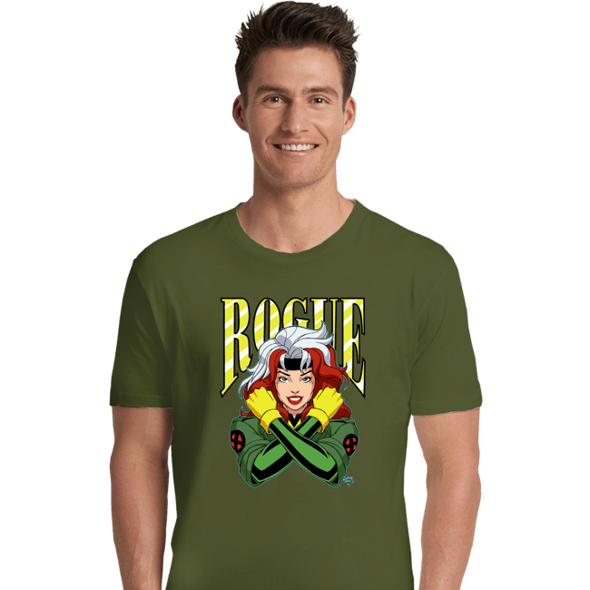 Daily_Deal_Shirts Premium Shirts, Unisex / Small / Military Green Rogue 97
