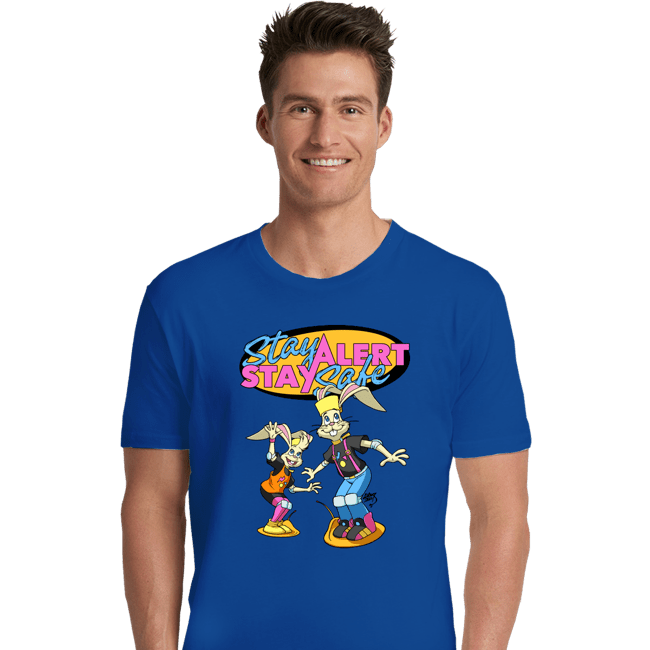 Secret_Shirts Premium Shirts, Unisex / Small / Royal Blue Stay Safe