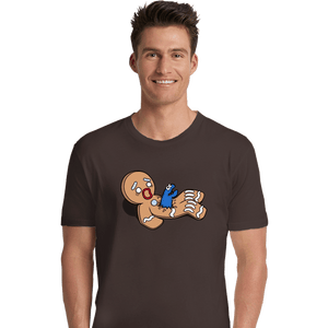 Shirts Premium Shirts, Unisex / Small / Dark Chocolate Alion Nom Nom