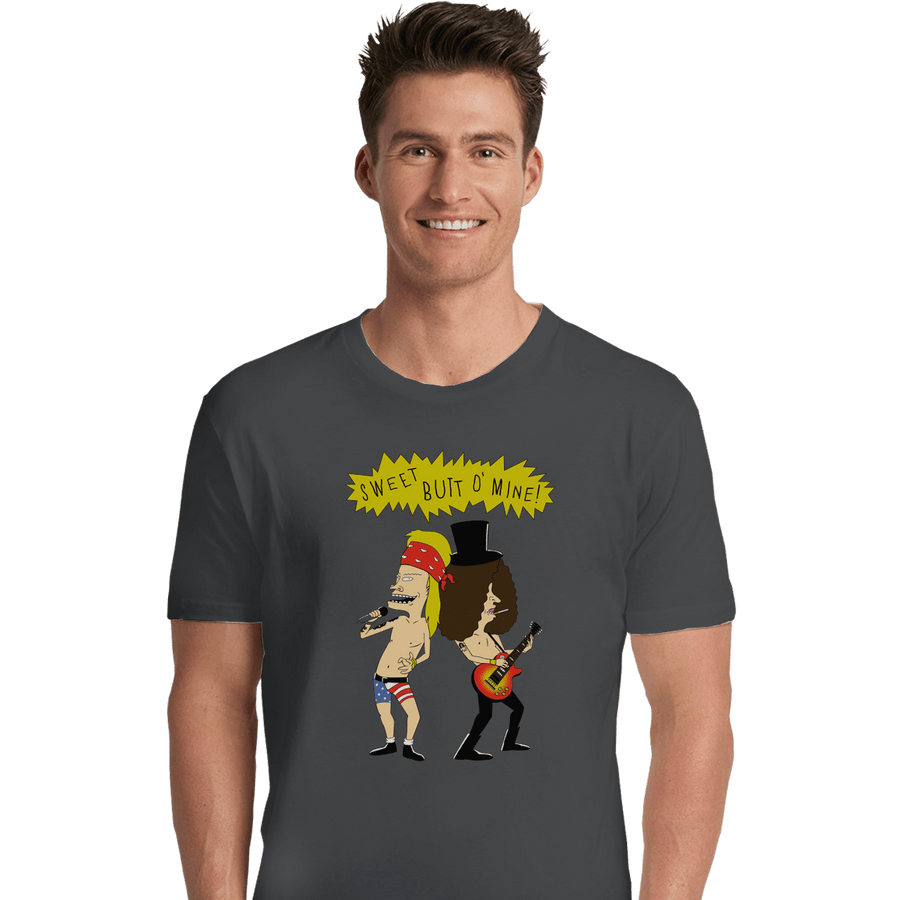Shirts Premium Shirts, Unisex / Small / Charcoal Sweet Butt O Mine