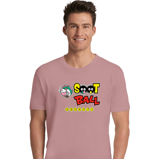 Shirts Premium Shirts, Unisex / Small / Pink Ghibli Ball Z