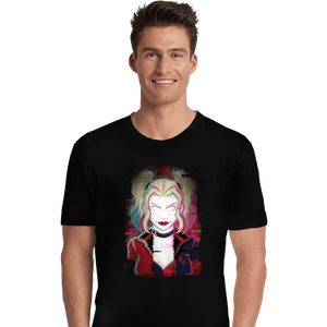 Daily_Deal_Shirts Premium Shirts, Unisex / Small / Black Glitch Harley