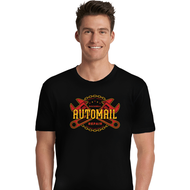 Secret_Shirts Premium Shirts, Unisex / Small / Black Rockbell Automail Repair