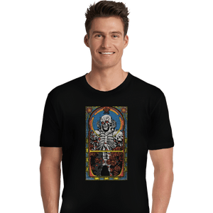 Shirts Premium Shirts, Unisex / Small / Black Skull Knight