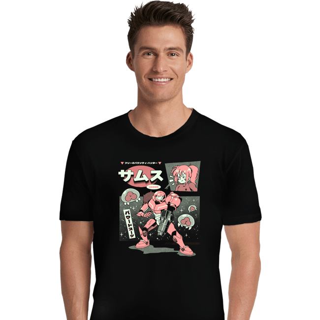Daily_Deal_Shirts Premium Shirts, Unisex / Small / Black Bounty Hunter From Space