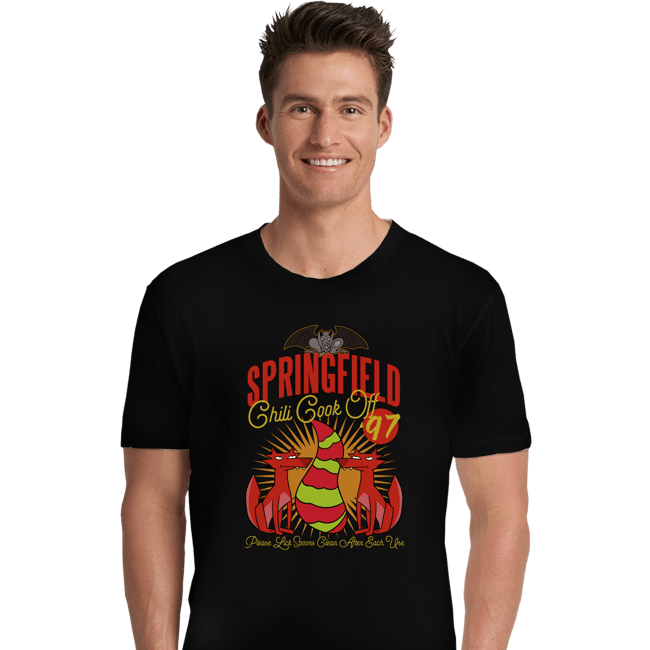 Daily_Deal_Shirts Premium Shirts, Unisex / Small / Black Chili Cook Off