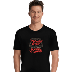 Secret_Shirts Premium Shirts, Unisex / Small / Black Faster to Hell than Heaven