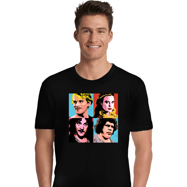 Shirts Premium Shirts, Unisex / Small / Black Princess Warhol